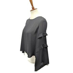 Lush Blouse Top Womens S Bell Sleeve Whimsigoth Witchy Goth Grunge Dark Romantic